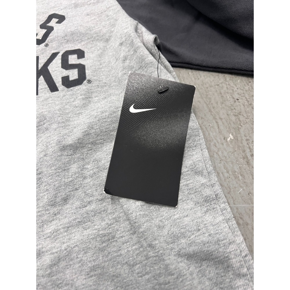 Nike Arkansas Razorbacks Top Men Small Gray Heather Long Sleeve Performance NCAA - Picture 5 of 9